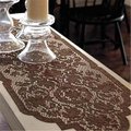 Heritage Lace Medallion 14 x 72 in. Runner, Blue Haze MN-1472BH